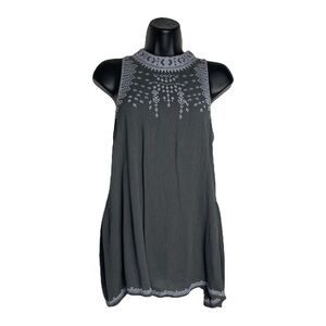 Altar'd State Aztec Embordered Top